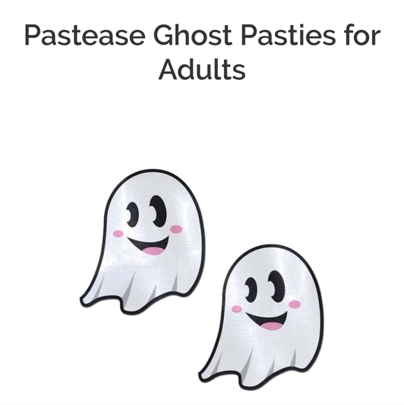 👻 Ghost Pasties For Your Boo-bies By Pastease (OS) - Picture 1 of 1
